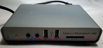 Matrox Monarch HD Video Streaming & Recording Device - MHD/I - Parts / Repair