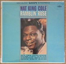 NAT KING COLE – RAMBLIN' ROSE -  VINYL LP - X43