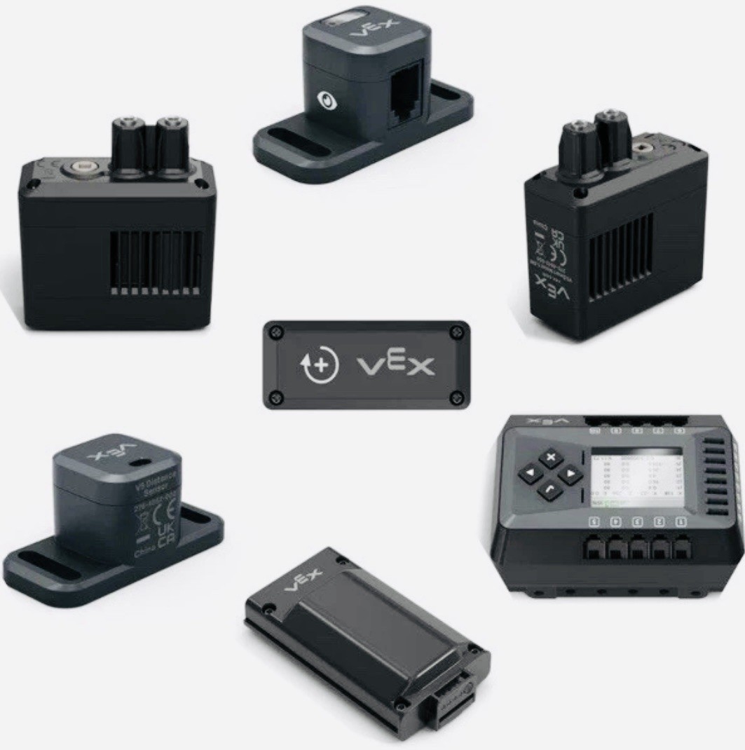 VEX Robotics Kit NEW OEM EXP Brain Batt 3Motors Optical & Distance Sensors 4