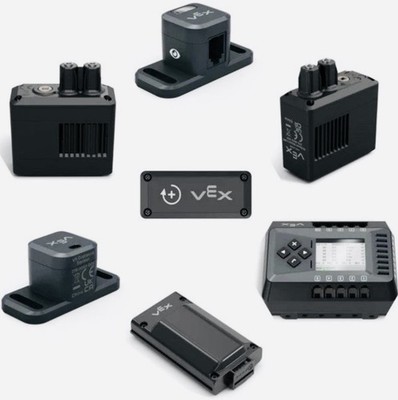 VEX Robotics Kit NEW OEM EXP Brain Batt 3Motors Optical & Distance Sensors
