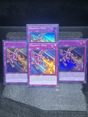 Dragon s Mind 4 Card Lot 1-ALIN-EN079  3-RA05-EN082 Rarity Collection 5