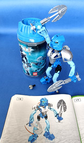 LEGO 8570 BIONICLE - TOA NUVA GALI NUVA - COMPLETE SET WITH INSTRUCTIONS + JAR