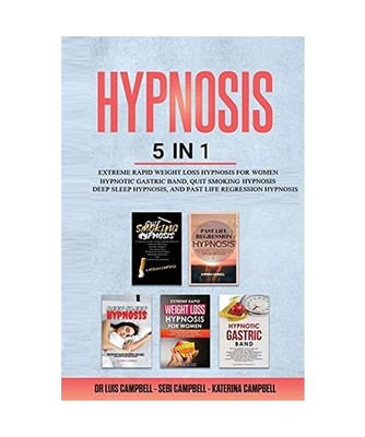 HYPNOSIS: 5 in 1: Extreme Rapid Weight Loss Hypnosis for Women, Hypnotic Gastric