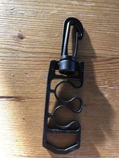 Beaver BCD Clip per tubo flessibile 2 tubi - Nero