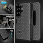 Fr Samsung Galaxy S26/S25/S24/S23/S22/S21/S20 Belt Clip Holster Combo Stand Case