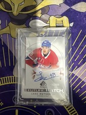 24-25 Upper Deck SP Authentic LANE HUTSON Future Watch Auto RC #/999 Canadiens