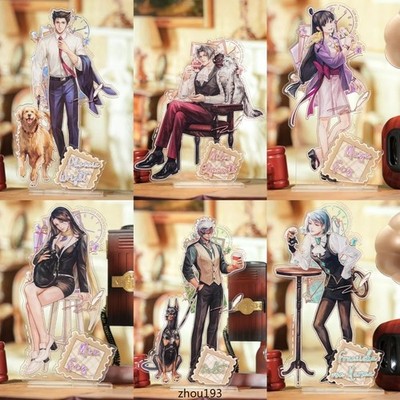 Phoenix Wright Ace Attorney Miles Edgeworth Maya Fey Mia Fey Anime Acrylic Stand