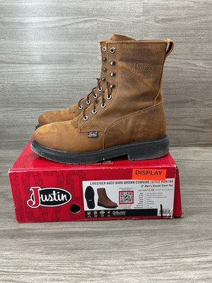 Justin Original Workboots Livestock 8 Inch Electrical Work  display picture 2