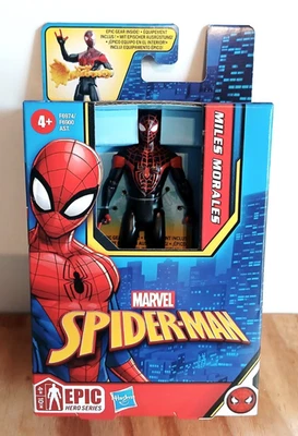 Figurine Hasbro Marvel Spiderman Miles Morales Epic Hero Series - Photo 1/3