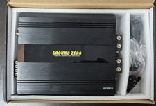 GROUND ZERO GZCA 6000.M1 1-channel competition SPL amplifier