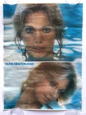 OLIVIA NEWTON JOHN PROMO POSTER MCA RECORDS 24"h X 18"w