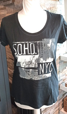 SOHO * S.O.H.O.* T-Shirt Shirt * CARBON * Gr. S _(e)