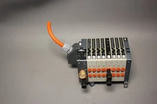 NITRA SOLENOID VALVE MANIFOLD WITH 8 VALVES CMV-A1L-1A & CMV-D2X-3X