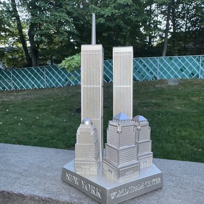 Vintage World Trade Center Twin Towers New York City 9/11 Colbar