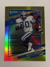 Barry Sanders 2021 Donruss Gold Press Proof Premium #173 Lions 💥💥💥