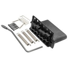 Wilkinson WVC-SB Black 54mm Vintage Guitar ST Tremolo Bridge Steel Saddles Block