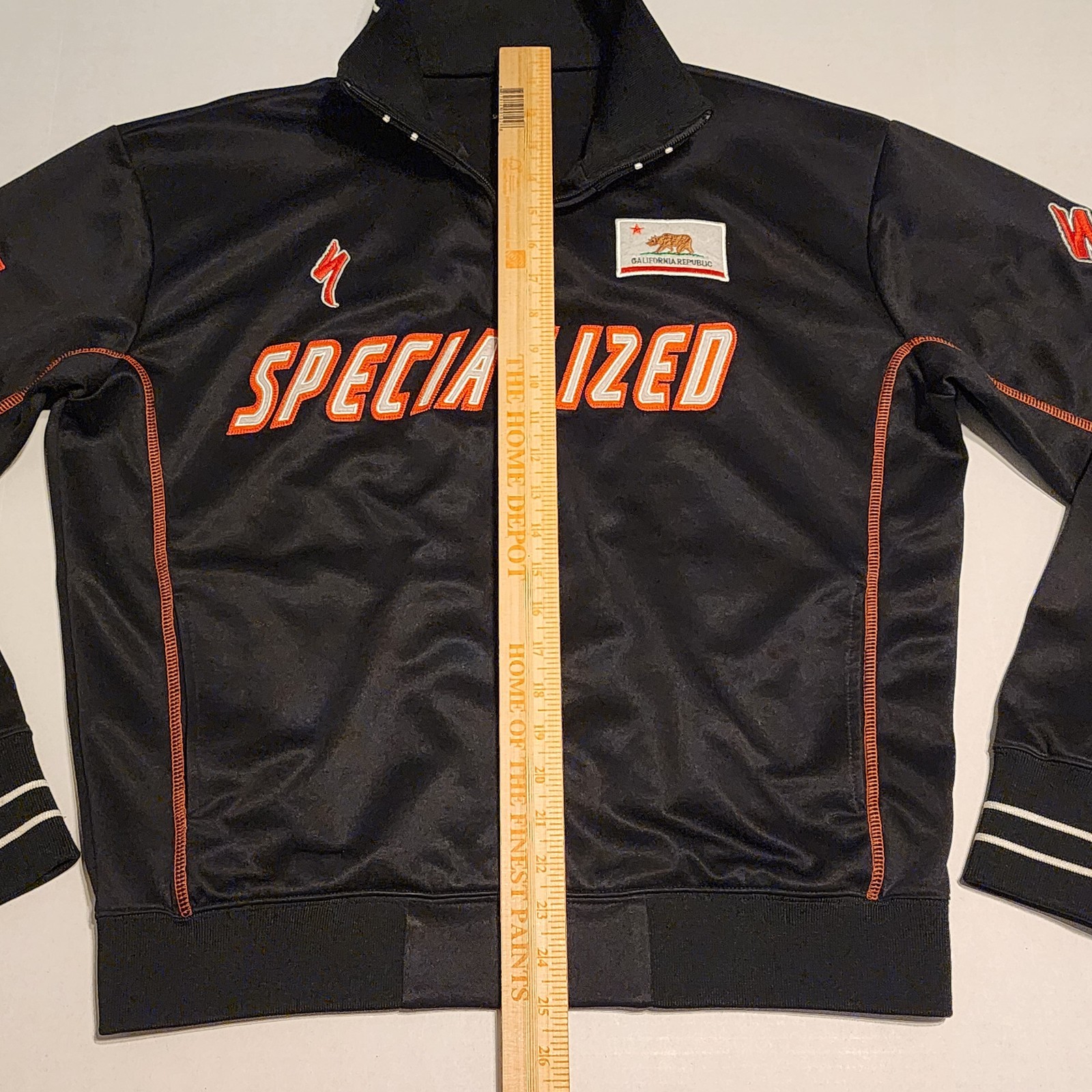 Specialized Zip Down Fleece Jacket California Rep… - image 19