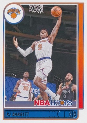 2021-22 Panini Hoops #137 RJ BARRETT - New York Knicks