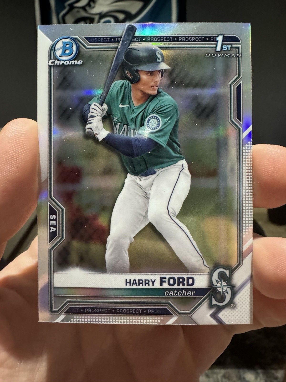 2021 Bowman Draft - Chrome Harry Ford #BDC-1 Refractor (RC)