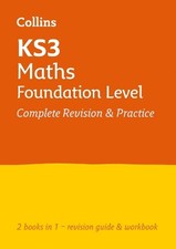 KS3 Maths Foundation Level All-in-One Complete Revision and Pr... by Collins KS3
