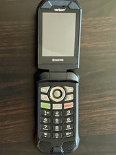 Kyocera DuraXV LTE 16GB Black Verizon Wireless Flip Phone working