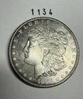 1888 P Morgan Silver Dollar US $1 90% Silver Coin Uncirculated