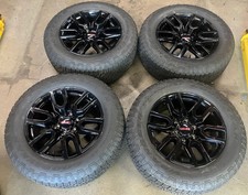 2019-2026 Gmc Sierra At4 Chevy Silverado Factory 20 Wheelrim Tire Set Of 4 Oem 2019-2026 Gmc Sierra At4 Chevy Silverado Factory 20 Wheelrim Tire Set Of 4 Oem