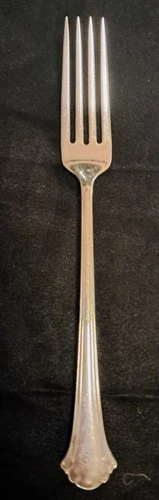 Towle Chippendale Sterling Silver Place Fork 7.5" (11 available) - 30.36 Grams