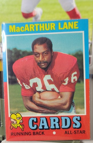 MacArthur Lane #135 1971 Topps card