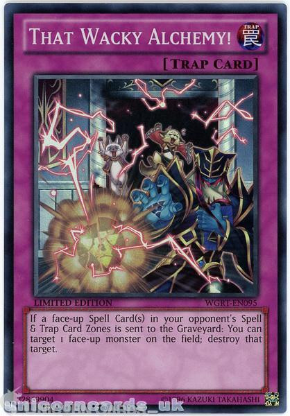 WGRT-EN095 That Wacky Alchemy! Super Rare Limited Edition Mint YuGiOh Card