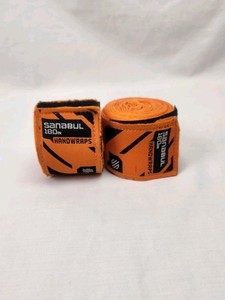 Sanabul 180” Boxing Hand Wraps - Orange - MMA, Muay Thai, Kickboxing, Training
