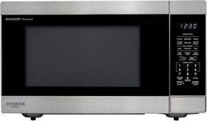 Sharp SMC2266KS 2.2 Cu. Ft. 1200W Micro-ondes de comptoir en acier inoxydable Four à four