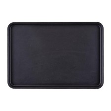 Cambro Camtread Fiberglas Anti-Rutsch-Tablett schwarz 45x65cm (6 St&uuml;ck)