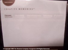 BRAND NEW CREATIVE MEMORIES DISCOVER PAPER FRAMES SCRAPBOOKING