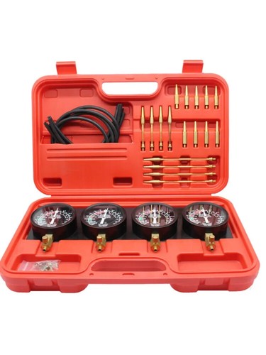 Professional Universal Auto Fuel Vacuum Carburetor Synchronizer Kit Gauge - 第 7/14 張圖片