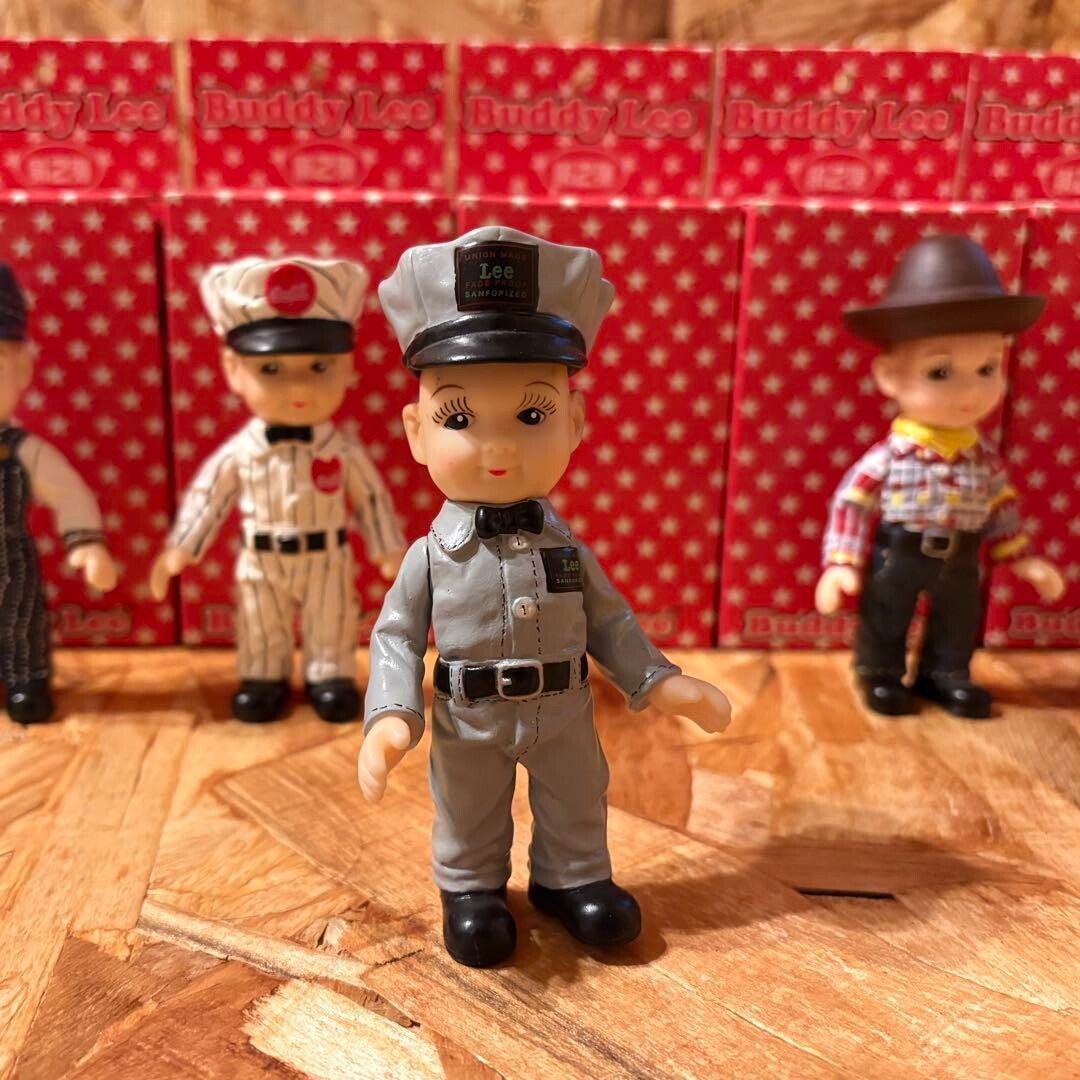 Buddy Lee Doll 2nd 2004 full set 6 bodies 1/3 Scale Vintage Rare