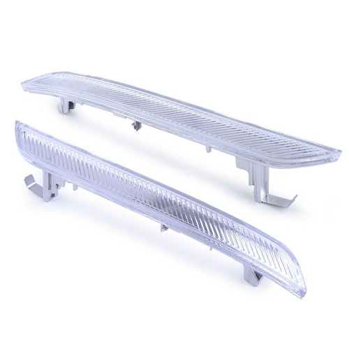 Clear Side Marker Lamps / Bumper Reflectors For 2008-2014 BMW E71 X6 & 2010-2013 X5M