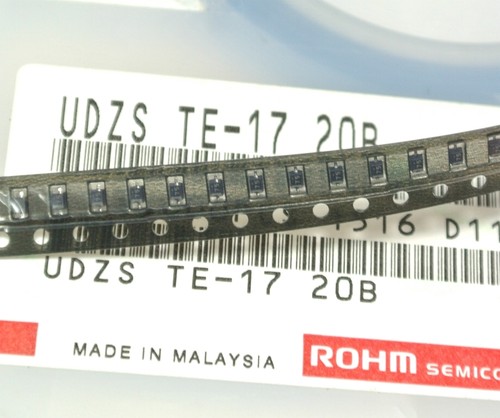 UDZSTE-1720B ROHM DIODE ZENER 20V 200MW UMD2 [ 50 pcs ] | eBay
