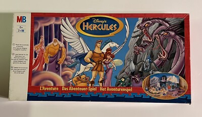 Disneys Hercules MB Spiele 1997 Vintage Kinderspiel Rarität Brettspiel  selten