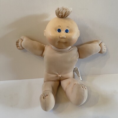 Vintage 1985 Coleco Cabbage Patch Kids Doll No Clothes Well Played With