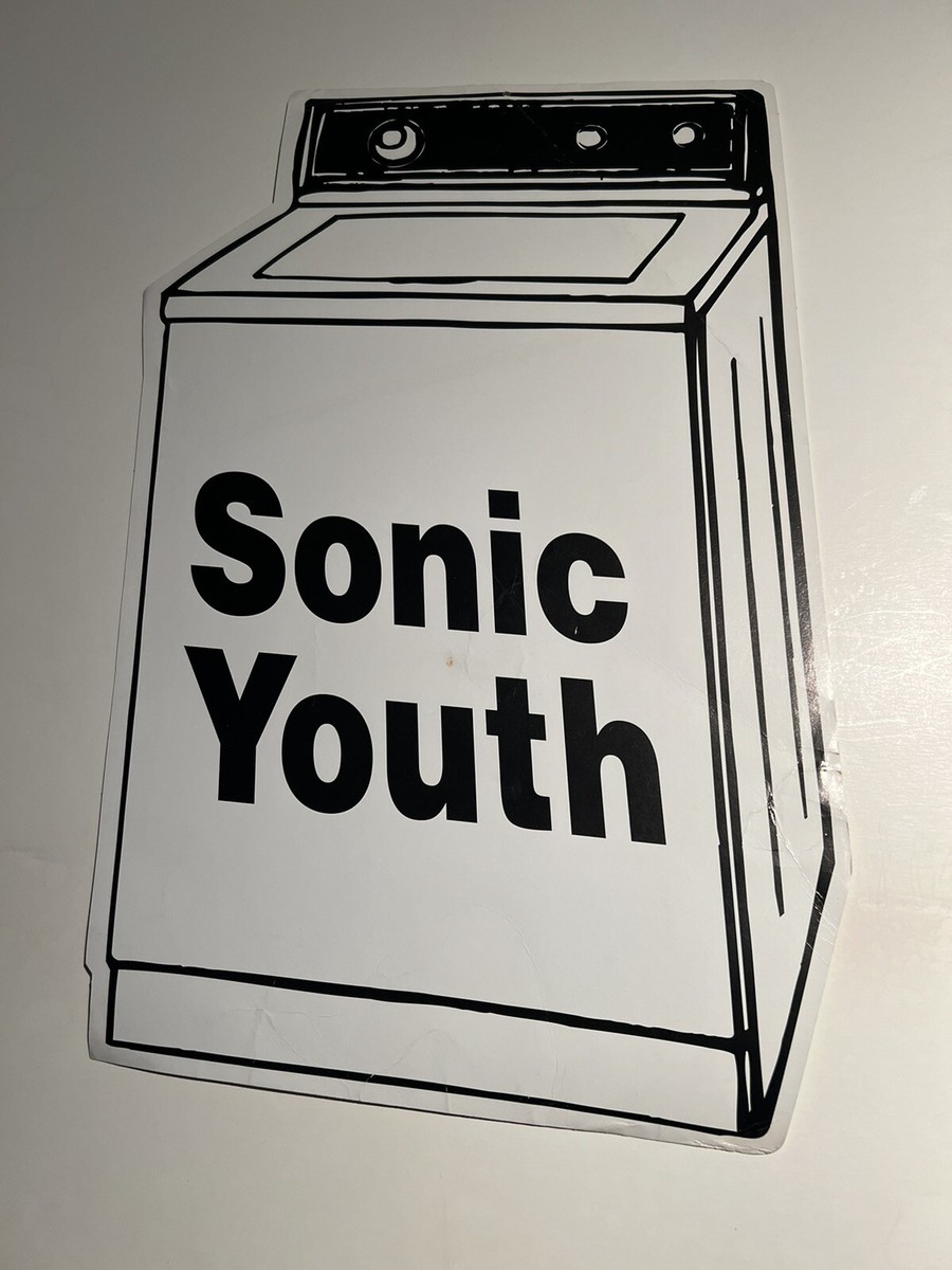 Sonic Youth Washing Machine LP 1995年 SONIC YOUTH 1995 WASHING MACHINE In Store Promotional