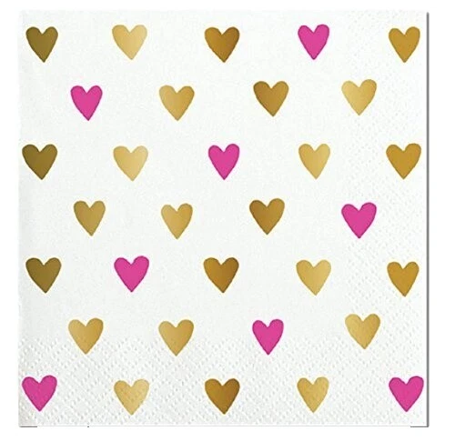 SERVILLETAS de Papel de Aluminio Blanco