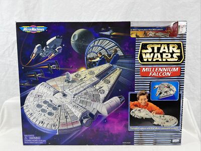 Vintage Star Wars Millennium Falcon Playset Micro Machines NEW Factory Sealed