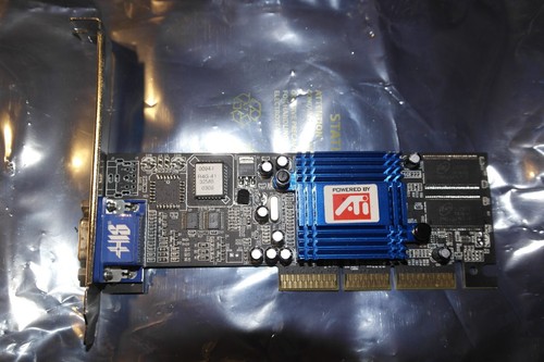 ATI Rage 128 Pro Ultra 32MB SDR AGP Craphics VGA Card HIS