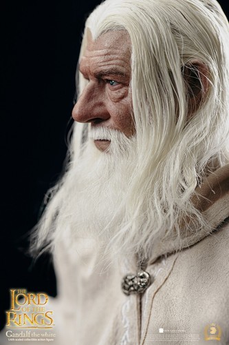 Asmus Toys The Lord of the Rings Gandalf The White with War Horse 1/6 Figure - Picture 5 of 19