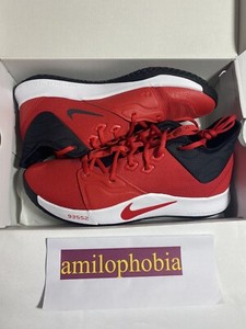 nike pg 13 mens red