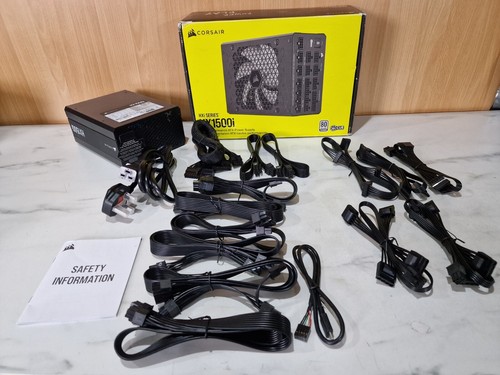Corsair HX1500i 1500W Vollmodulares Gaming PC Netzteil + iCUE +9 PCI-E 6 Pin