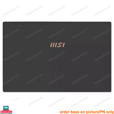 MSI Summit E15 MS-16S6 Lcd back cover black A Case
