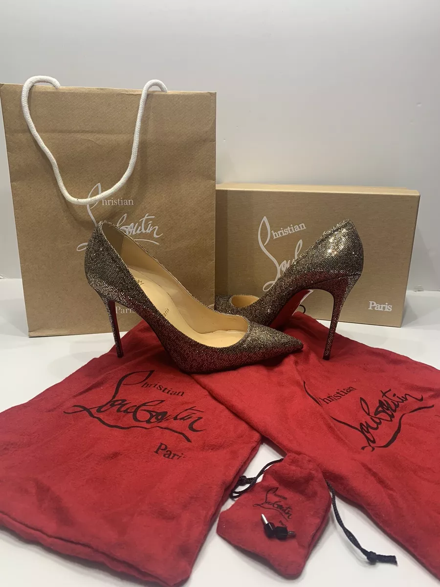Louboutin decollete 554 strass sale
