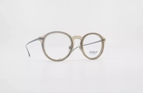 Polo Ralph Lauren PH2188 5697 Trans Brown Round Plastic/Metal Eyeglass 48-21-145 - Picture 2 of 3